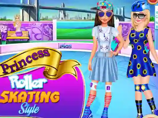 Игра Princess Roller Skating Style онлајн