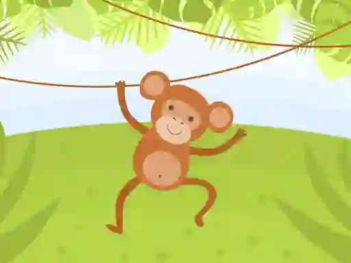 Игра Funny Monkeys Coloring онлајн