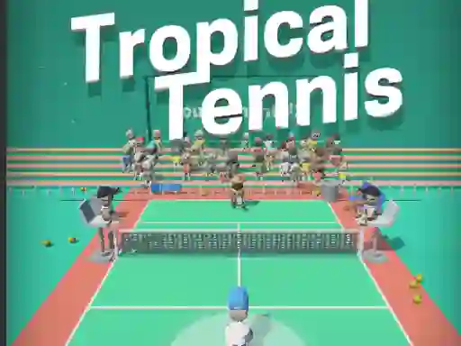 Игра Tropical Tennis онлајн