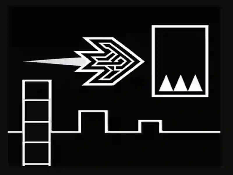 Игра Geometry Flap онлајн
