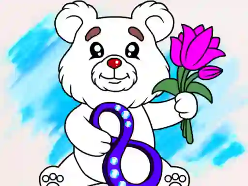 Игра March Coloring Book онлајн