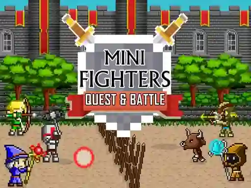 Игра Mini Fighters Quest & battle онлајн