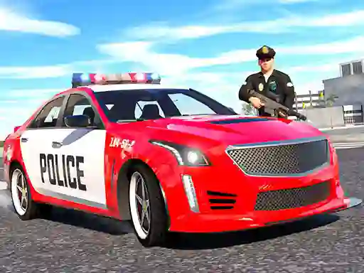 Игра Police Car Cop Real Simulator онлајн