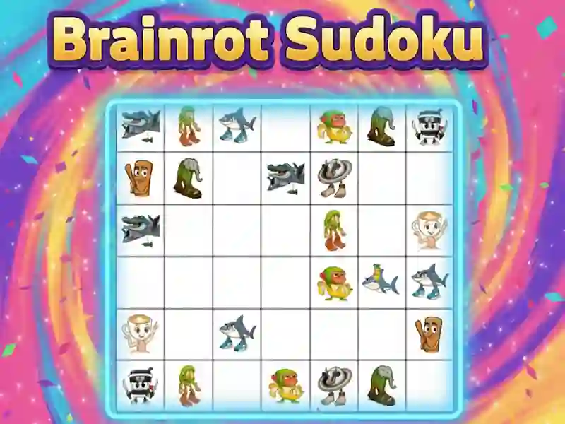 Игра Brainrot Sudoku онлајн
