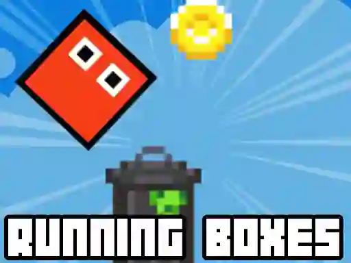 Игра Retro Running Boxes онлајн