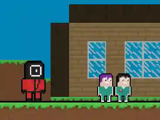 Игра Squid Escape But Blockworld онлајн