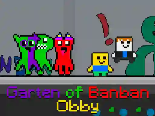 Игра Garten of Banban Obby онлајн