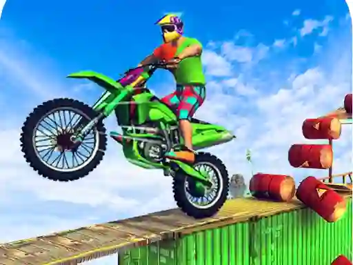Игра Bike Stunts Driving 2022 онлајн