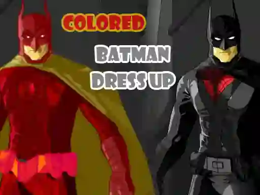 Игра Colored Batman Dress Up онлајн