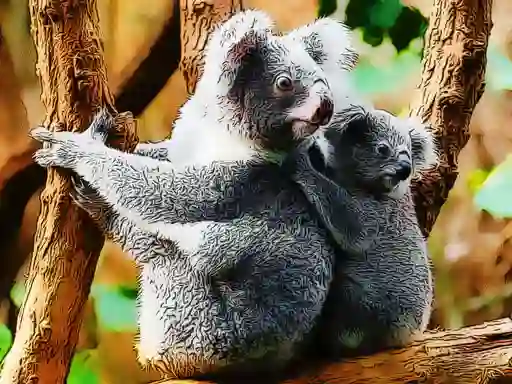 Игра Cute Baby Koala Bear онлајн