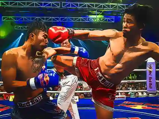 Игра MuayThai Fighters Jigsaw онлајн