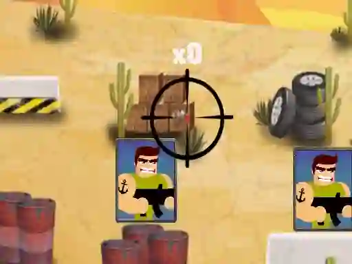 Игра 2D War Friends Shooting онлајн