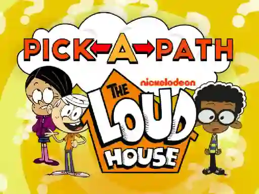 Игра The Loud House Pick-a-Path онлајн