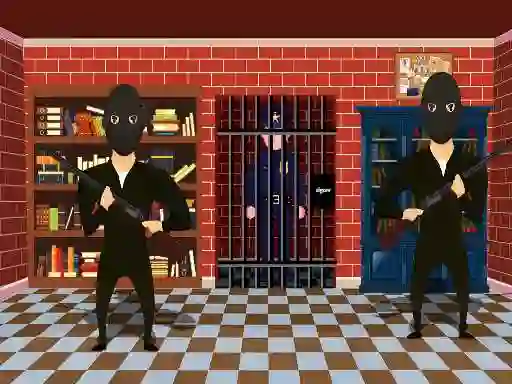 Игра Rescue The Officers онлајн