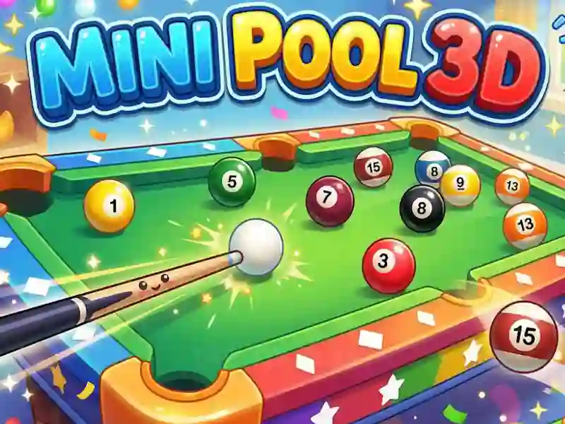 Игра Mini Pool 3D онлајн