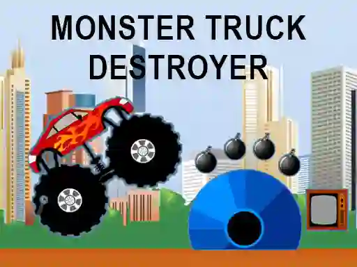 Игра Monster truck destroyer онлајн