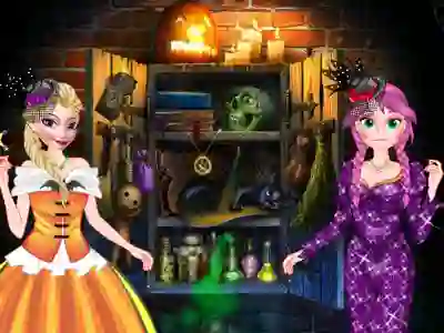 Игра Princess halloween costumes онлајн