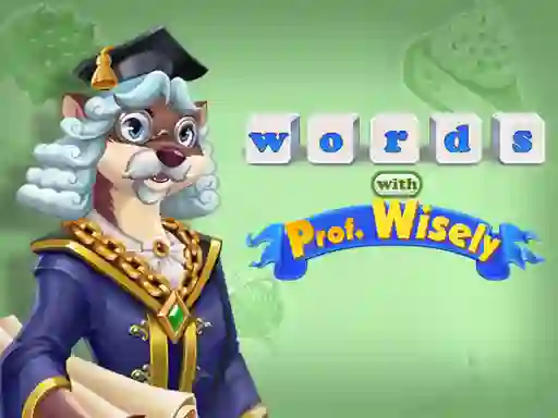 Игра Words with Prof. Wisely онлајн