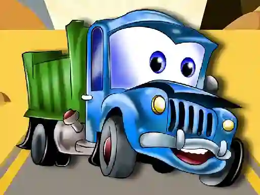 Игра Kids Truck Puzzle онлајн