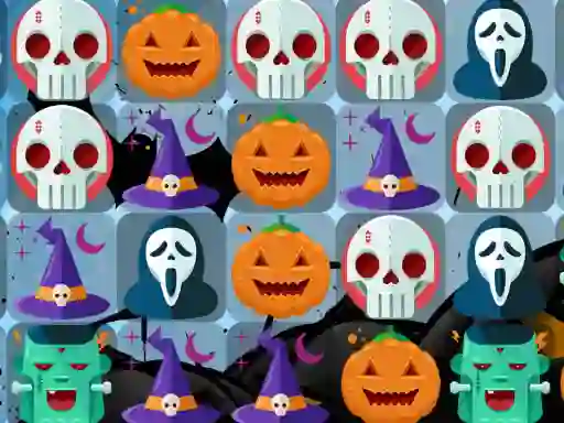 Игра Scary Halloween Match 3 онлајн