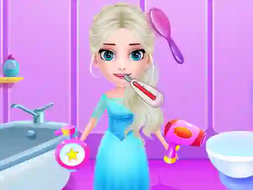 Игра Ice Princess Beauty Salon онлајн
