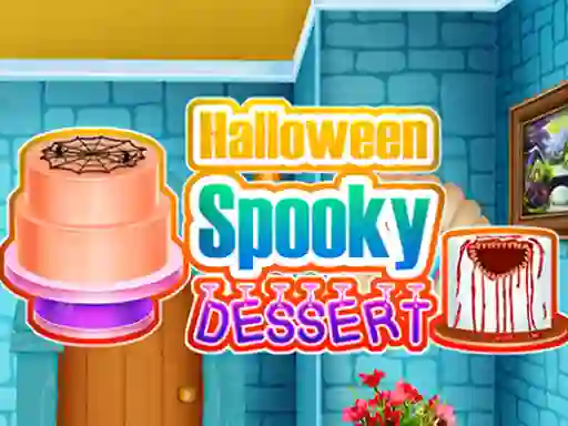 Игра Halloween Spooky Dessert онлајн