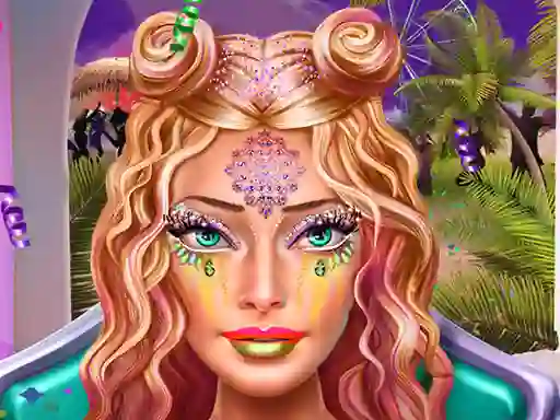 Игра Ellie Coachella Makeup онлајн