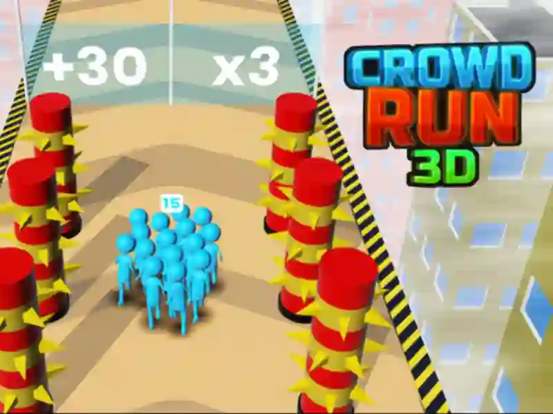 Игра Crowd Run 3D онлајн