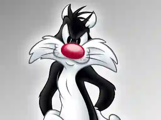 Игра Sylvester Dress Up онлајн