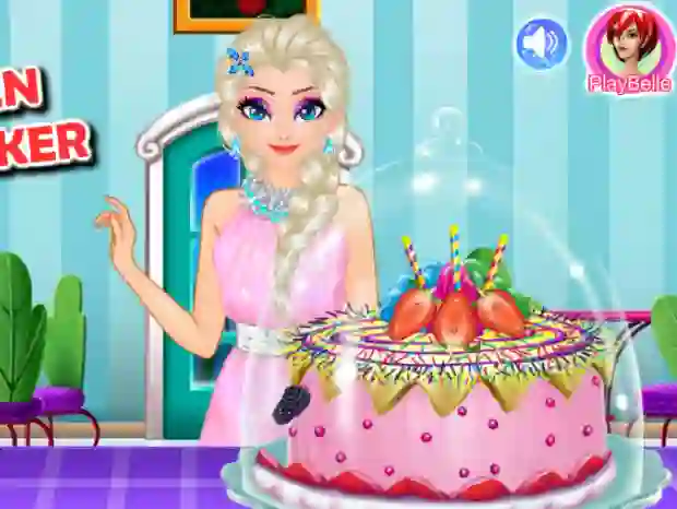 Игра Ice queen royal baker онлајн