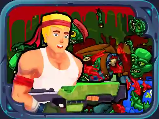 Игра Rambo Hit Em Up онлајн