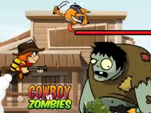 Игра Cowboy vs Zombies онлајн