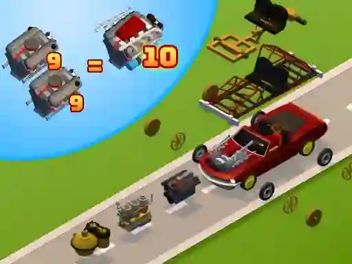 Игра Idle Drive: Merge, Upgrade, Drive онлајн