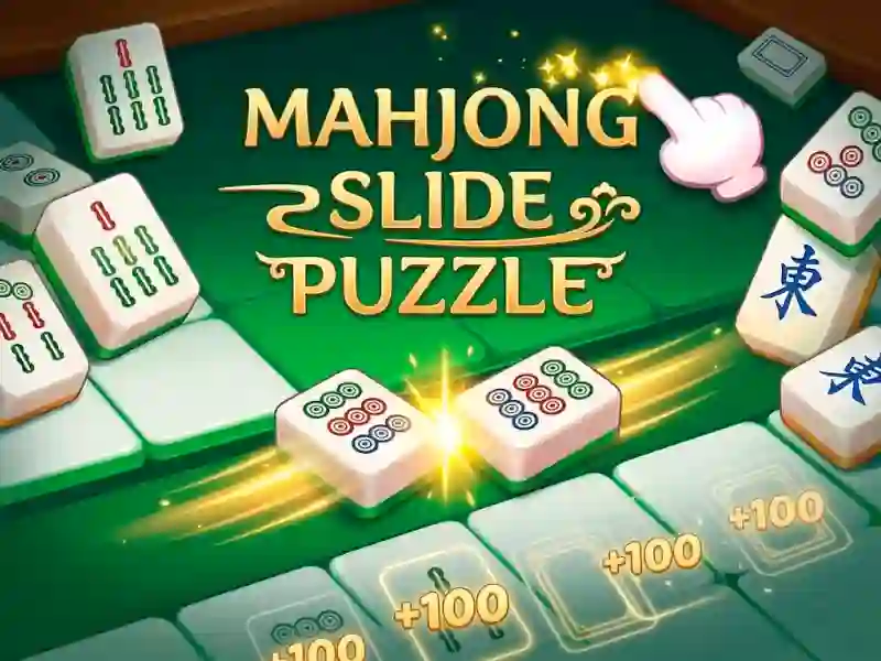 Игра Mahjong Slide Puzzle онлајн