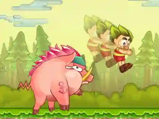 Игра Super Jungle run Adventure? онлајн