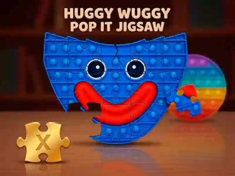 Игра Huggy Wuggy Pop It Jigsaw онлајн