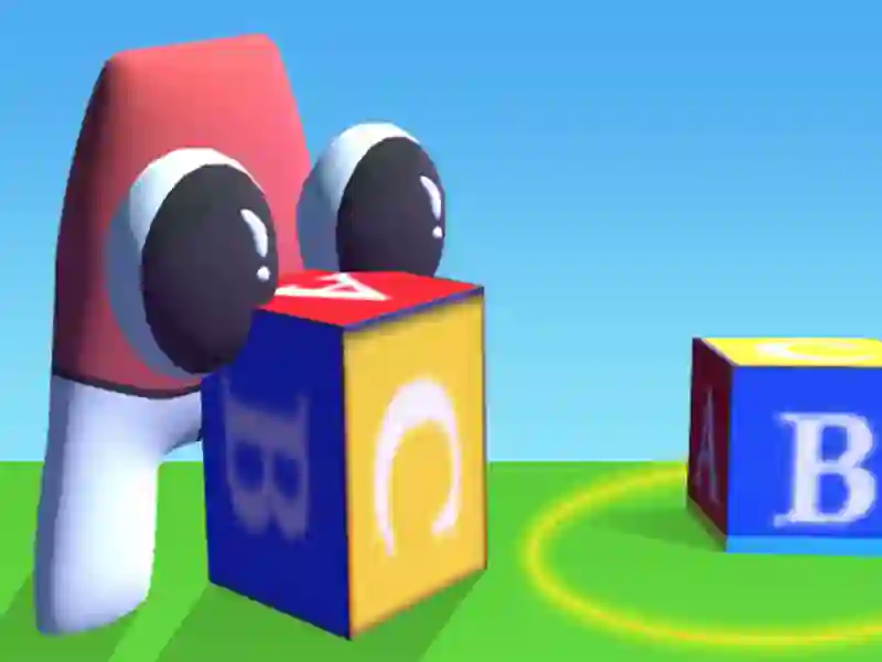 Игра Alphabet: Room Maze 3D онлајн
