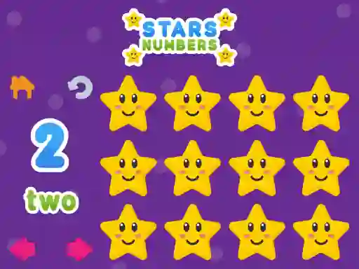 Игра Stars Numbers онлајн