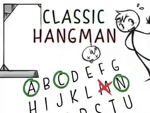Игра Classic Hangman онлајн