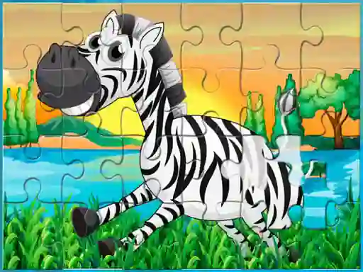 Игра Happy Animals Jigsaw онлајн