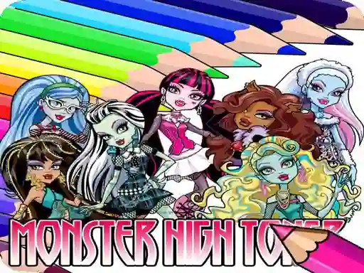 Игра Coloring Book for Monster High онлајн