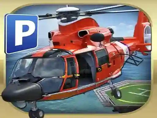 Игра Helicopter Parking & Racing Simulator онлајн