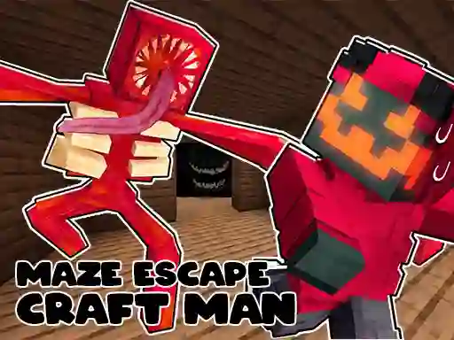 Игра Maze Escape: Craft Man онлајн