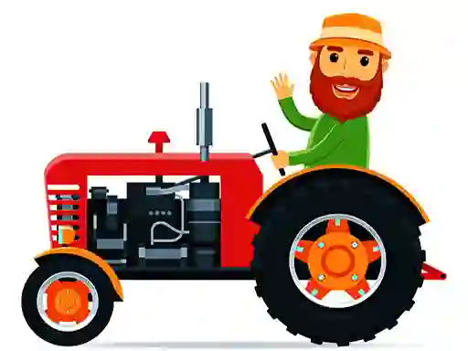 Игра Cartoon Farm Traktors онлајн
