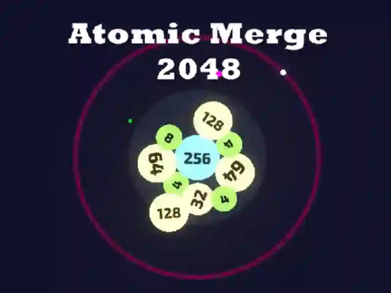 Игра Atomic Merge 2048 онлајн