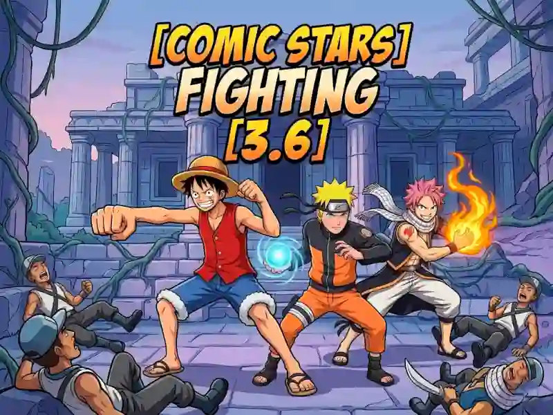 Игра Comic Stars Fighting 3.6 онлајн