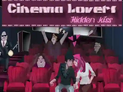 Игра Cinema Lovers : Hidden kiss онлајн