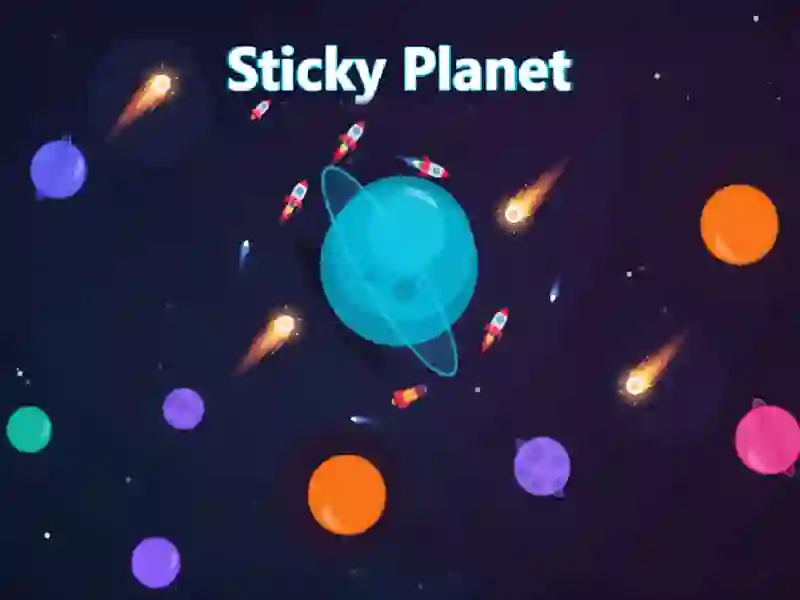 Игра Sticky Planet онлајн