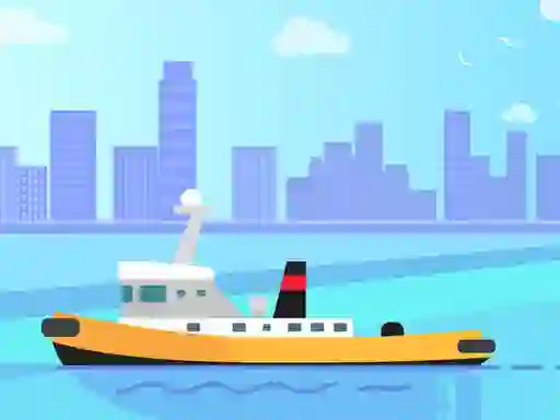 Игра Big Boats Coloring онлајн