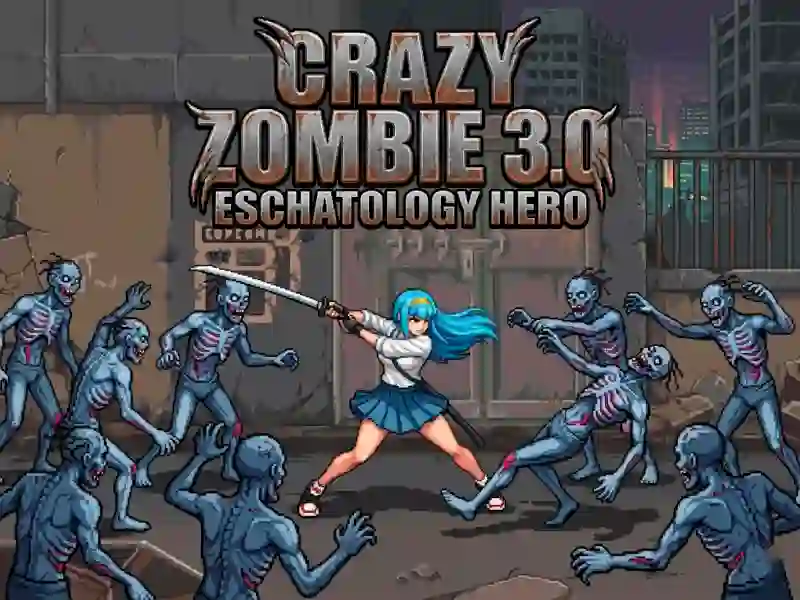 Игра Crazy Zombie 3.0 Eschatology Hero онлајн